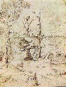 BOSCH, Hieronymus The Man-Tree  bfguty oil painting